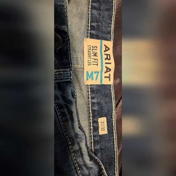 M7 Rocker Stretch Coltrane Stackable Straight Leg Jean - Picture 9 of 13